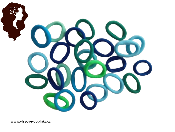 Vlasové gumičky 25 ks