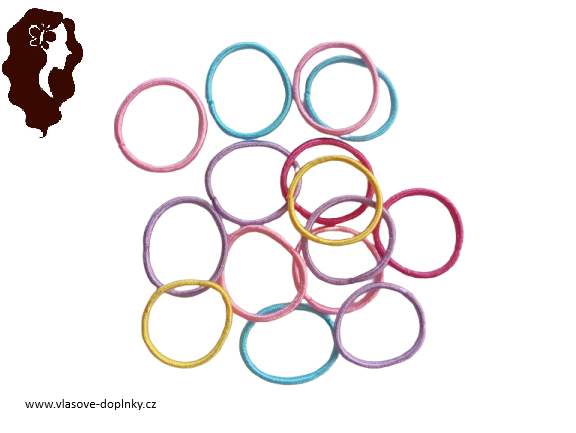 Vlasové gumičky 15 ks