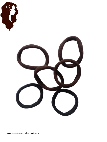 Gumičky do vlasů 6 ks