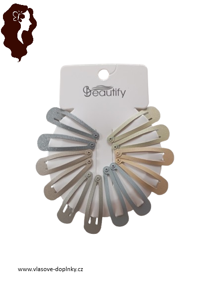 Sponky do vlasů – cvakačky 12 ks