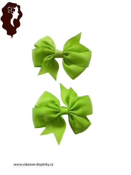 Sponka do vlasů s mašličkou 2 ks