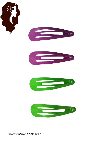 Sponky do vlasů – cvakačky 4 ks