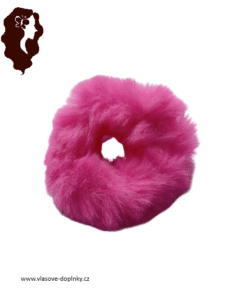 Gumička do vlasů peříčková
