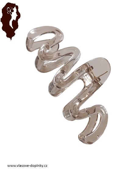 Skřipec do vlasů plastový 1 ks