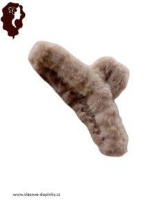 Skřipec do vlasů peříčkový