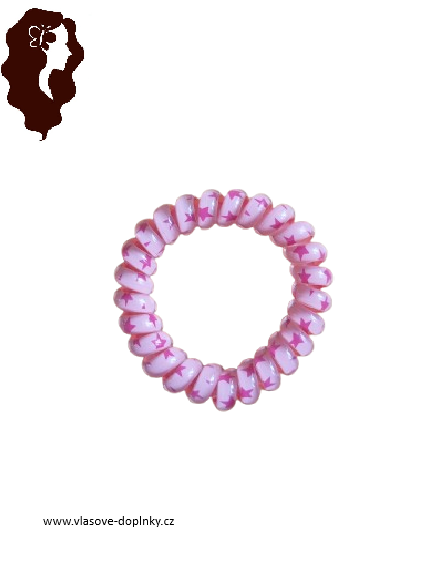 Spirálovitá gumička do vlasů 1 ks