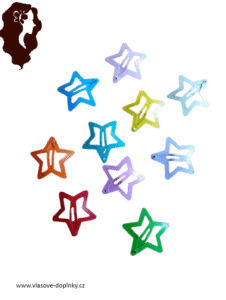 Sponka do vlasů hvězdička dle výběru 1 ks
